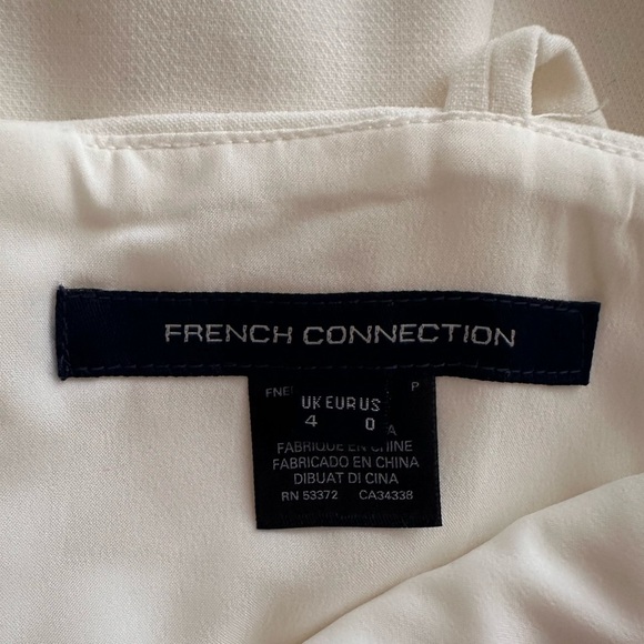 French Connection White Mini Dress - Picture 6 of 7